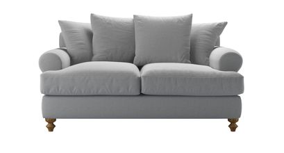 Teddy 2 Seat Sofa Bed in Pumice House Plain Weave - sofa.com