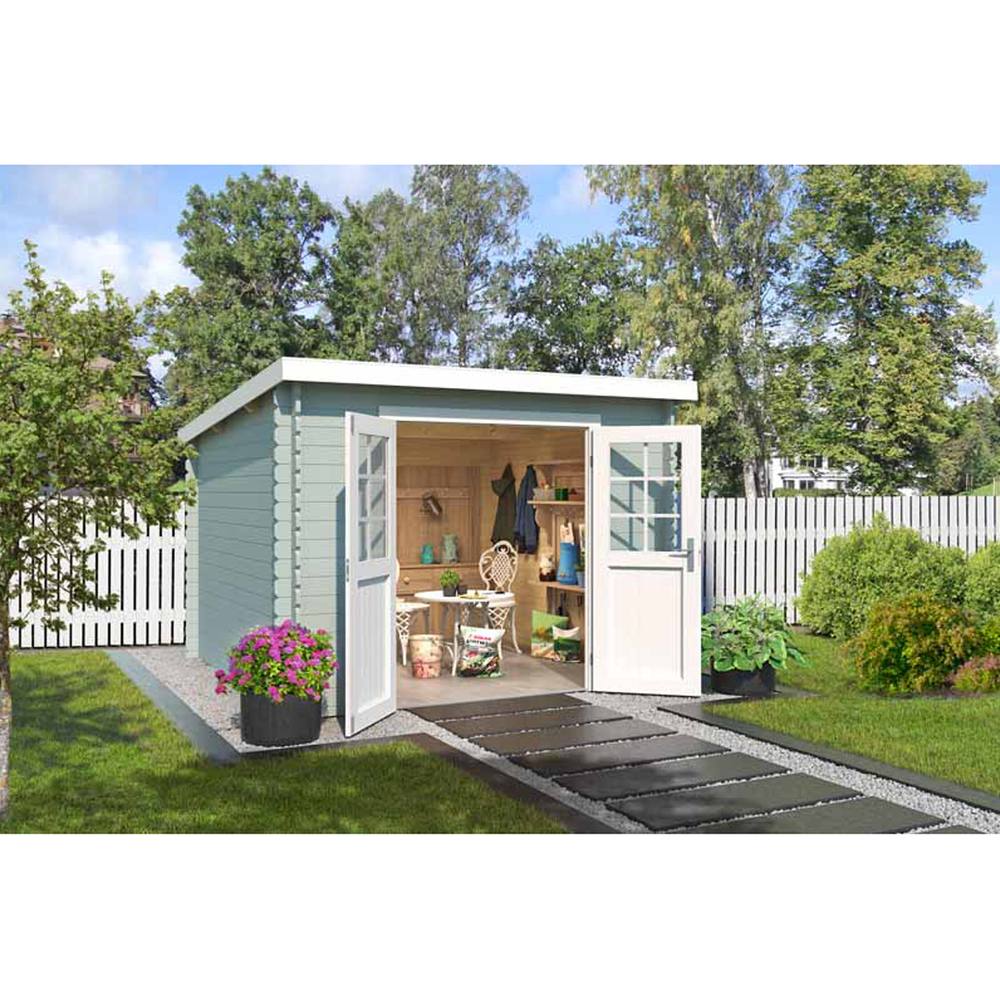 Lasita Maja Ltd San Jose 275-Log Cabin, Garden Room, Home Office L295xW313.9xH210.9 cm in Light Brown 5