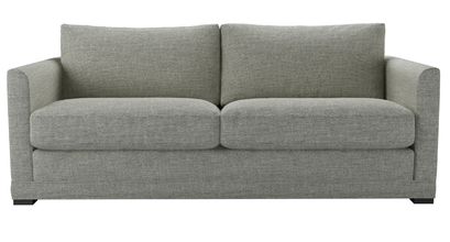 Aissa 3 Seat Sofa Bed in Grey Marl Highland Tweed