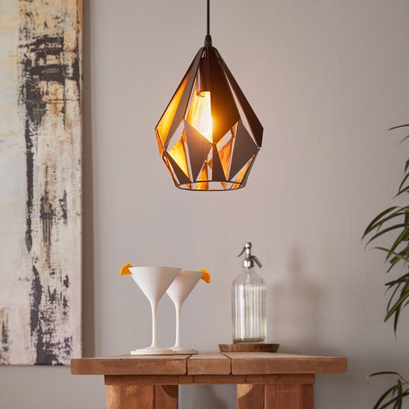 EGLO Carlton Art Deco Adjustable Pendant Light