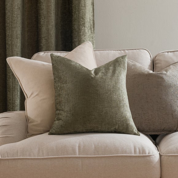 Chenille Square Cushion