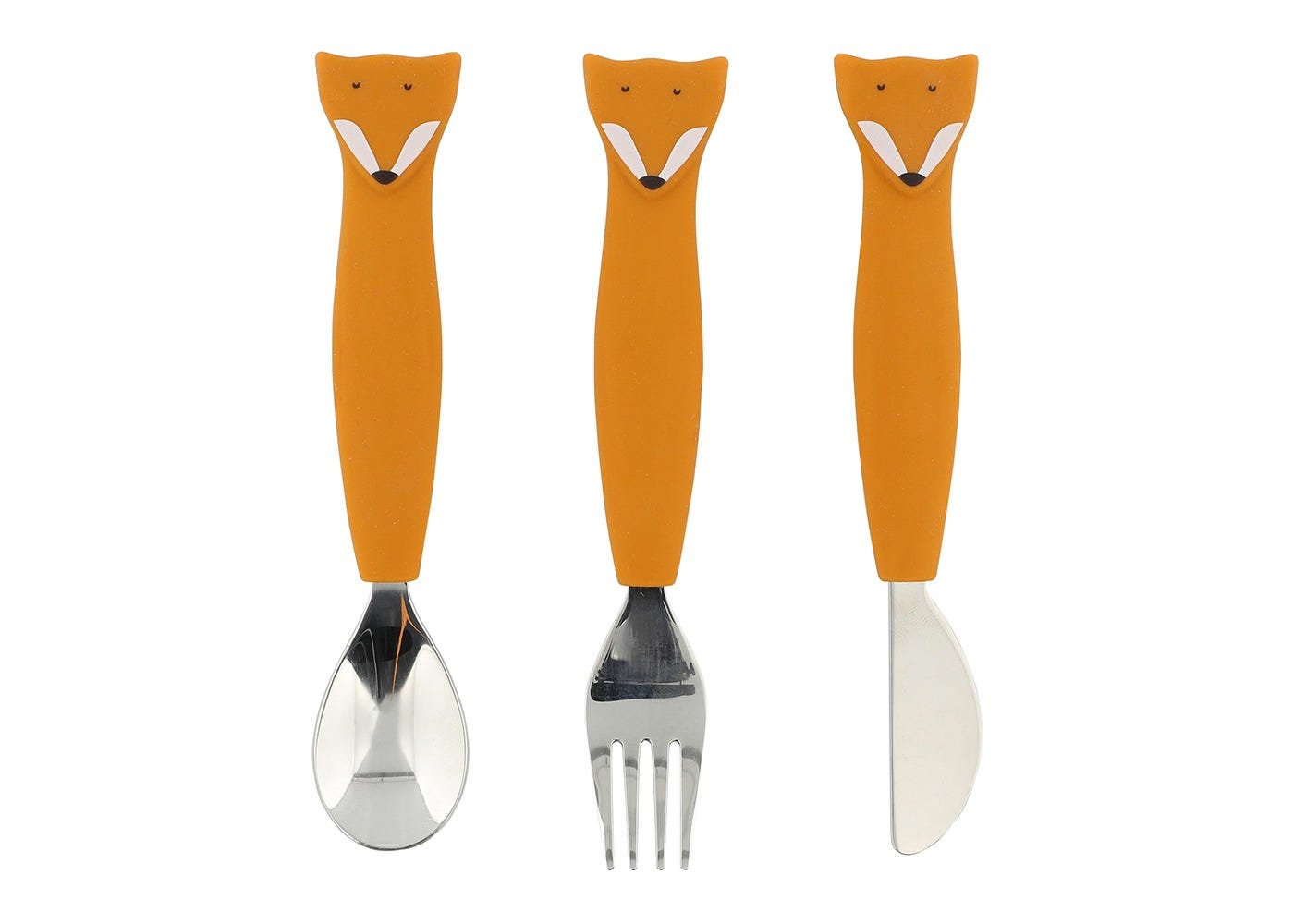Trixie Mr. Fox Silicone Cutlery Set