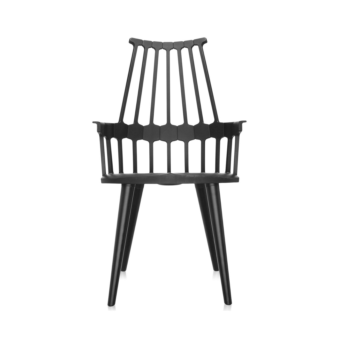 Kartell Comback Chair Black Minimum 2 Chairs