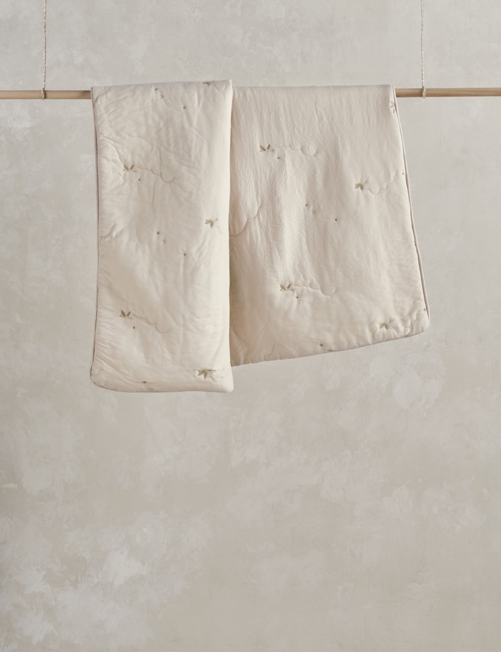 Mamas & Papas Duckling 4.0 Tog Cotbed Quilt Brown