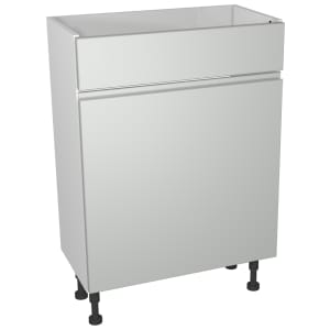 Wickes Hertford Gloss Grey Toilet Unit - 600 x 735mm