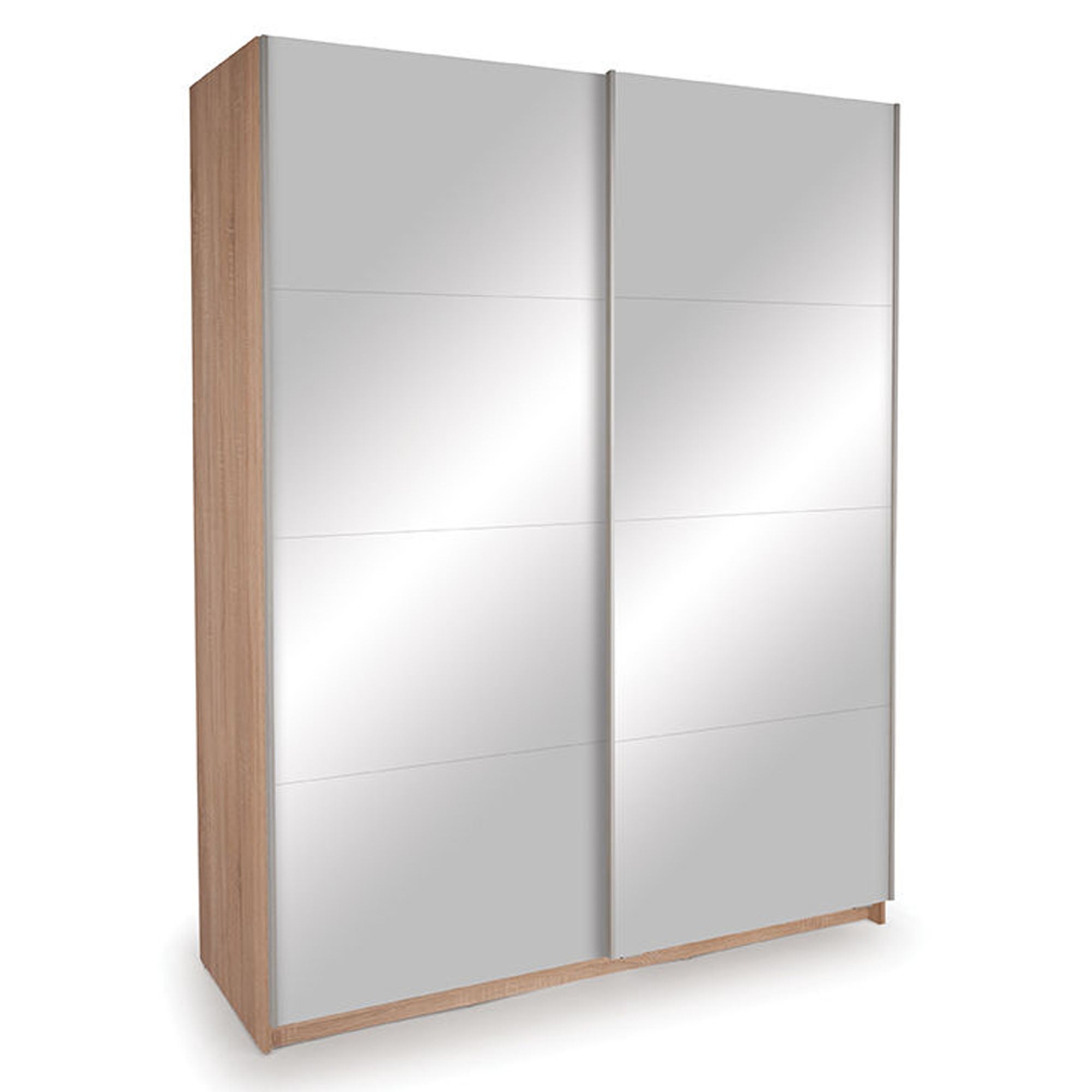 Ellum Oak Sliding Wardrobe Natural