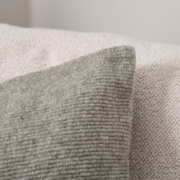 Flaxley Ribbed Square Cushion 2
