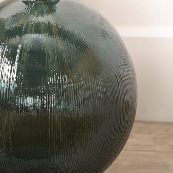 Round Bottle Glass Vase 4