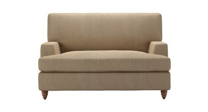 Isla Loveseat Sofabed in Flax Pure Belgian Linen - sofa.com