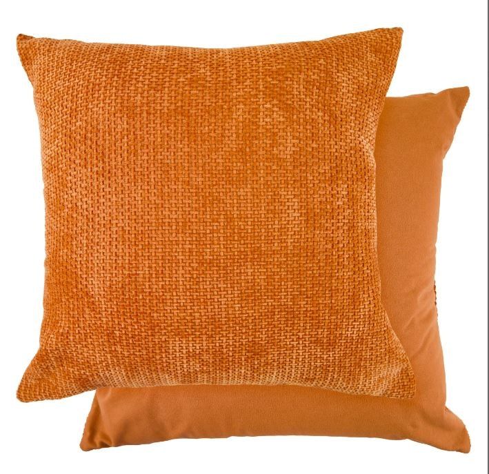 New Edge Blinds Pica Collection Cushion Cover in Orange