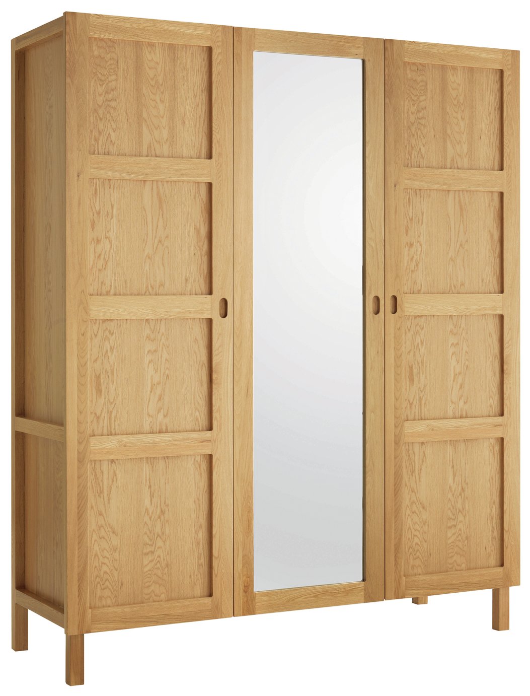 Habitat Radius 3 Door Oak Wardrobe