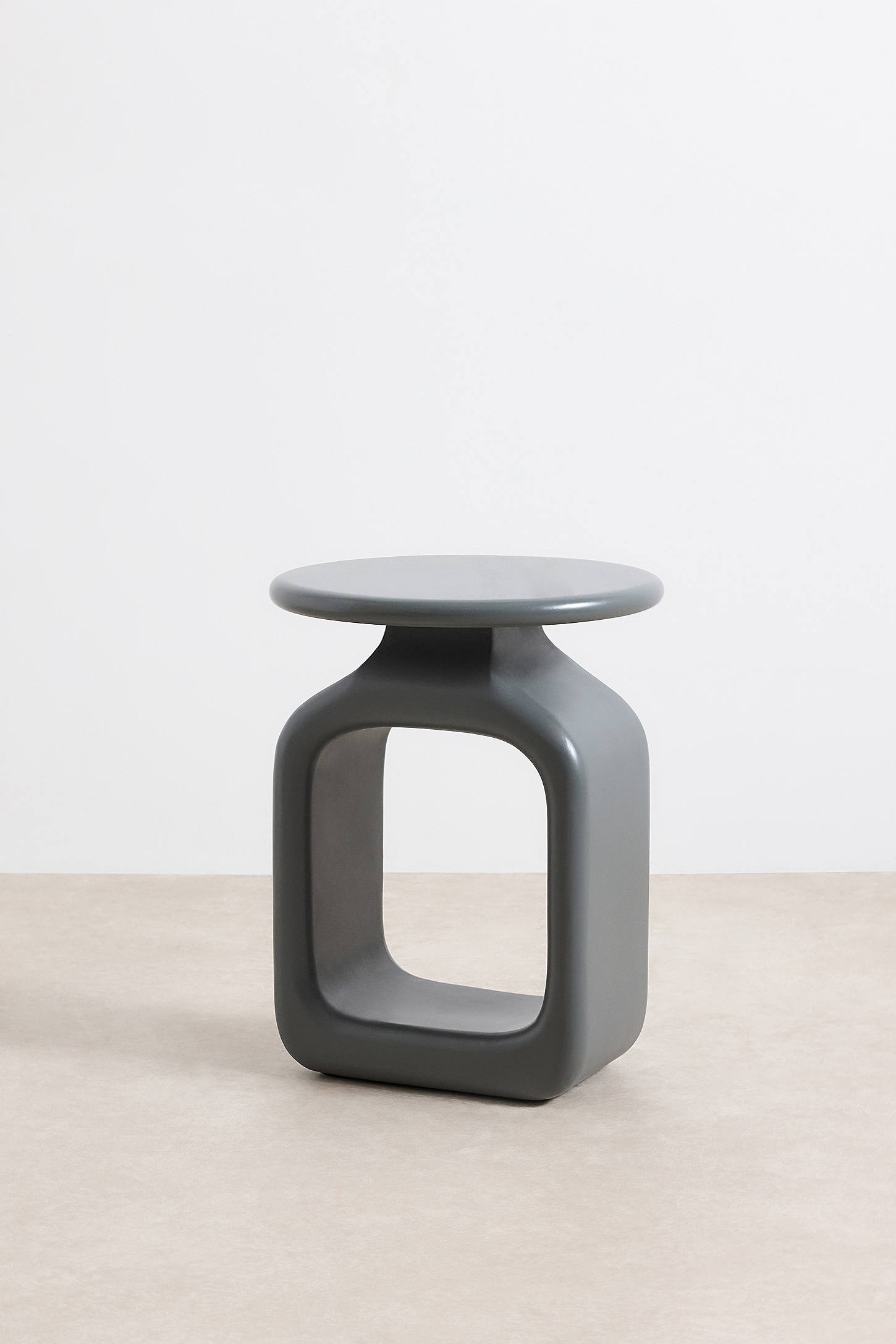 Arched Side Table - Grey