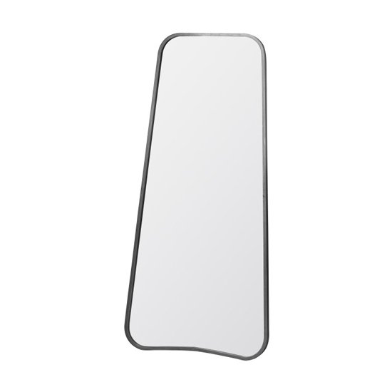 Kurva Leaner Bedroom Mirror In Silver