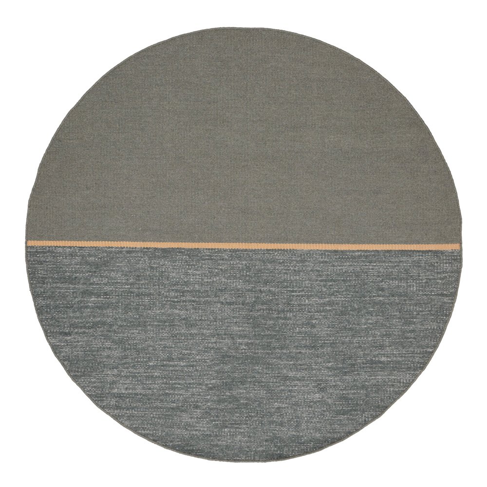 Linie Design Magnatized Round Rug Green Small