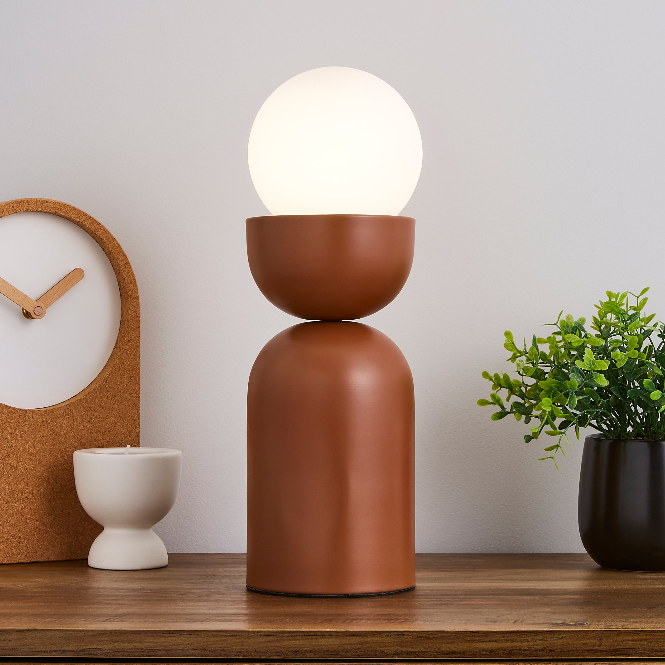 Lunebar Touch Table Lamp Orange