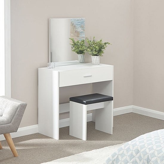 Ottawa Dressing Table Set In White