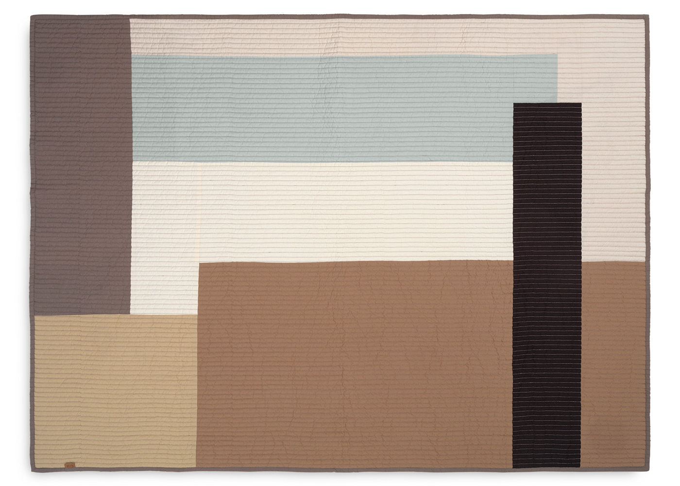 ferm LIVING Shay Patchwork Quilt Desert 130 x 180cm