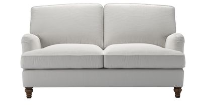 Bluebell 2 Seat Sofa Bed in Alabaster Brushed Linen Cotton - sofa.com