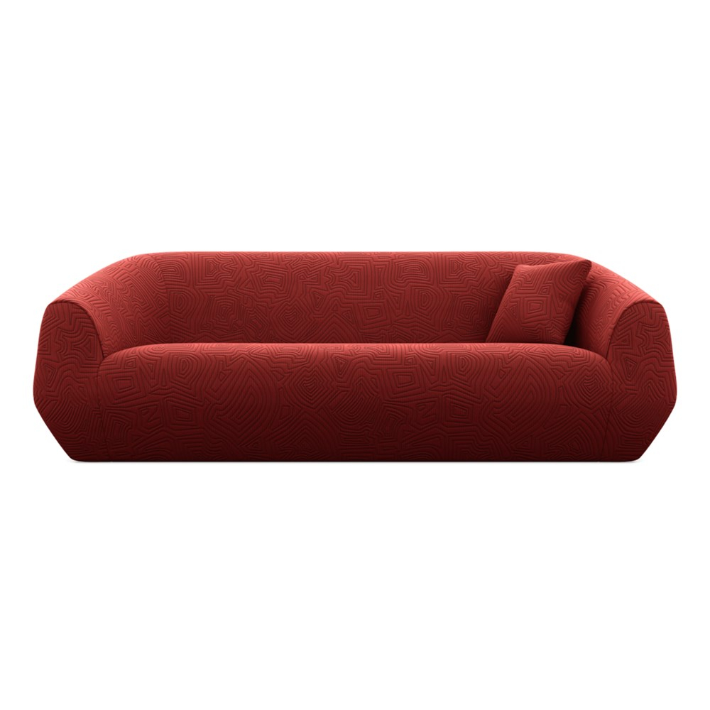 Heal's Uncover Large Sofa Version B Appa Rouge