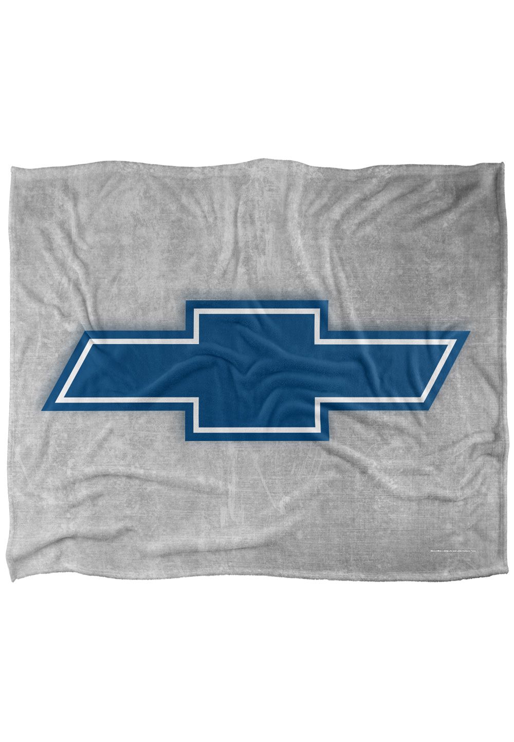 Chevrolet Simple Vintage Bowtie Silky Touch Super Soft Throw Blanket 152 X 127 cm in White