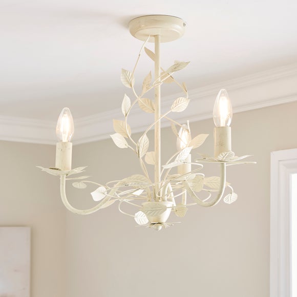 Chantelle Floral 3 Light Chandelier