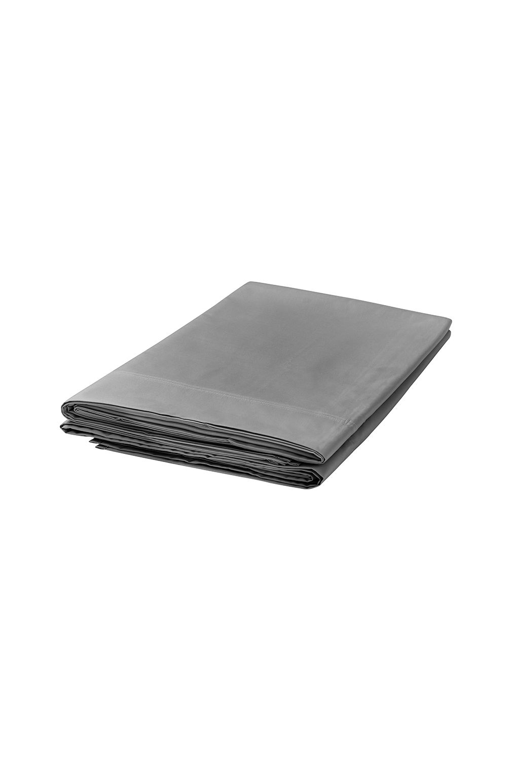 1951 'Luxury 300 Thread Count' Egyptian Cotton Flat Sheet in Charcoal