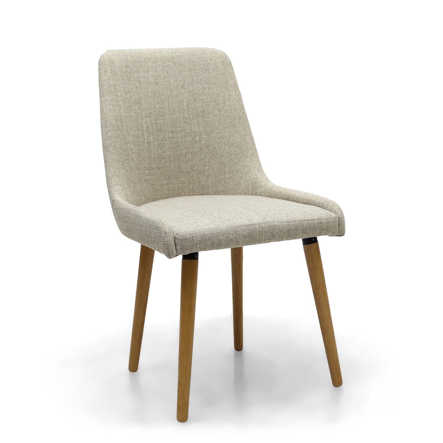 netfurniture CapriCorisn Flax Effect Dining Chair in Natural