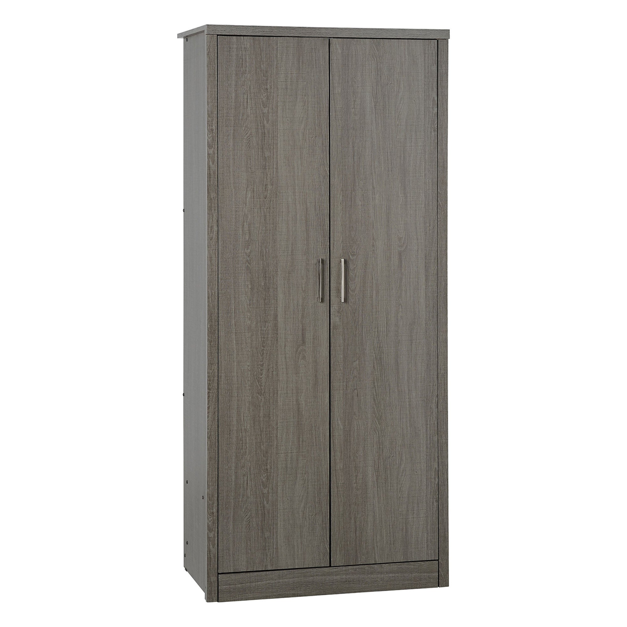Lennon 2 Door Wardrobe Black