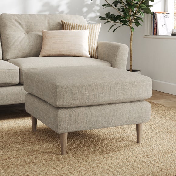 Sven Chunky Tonal Weave Footstool