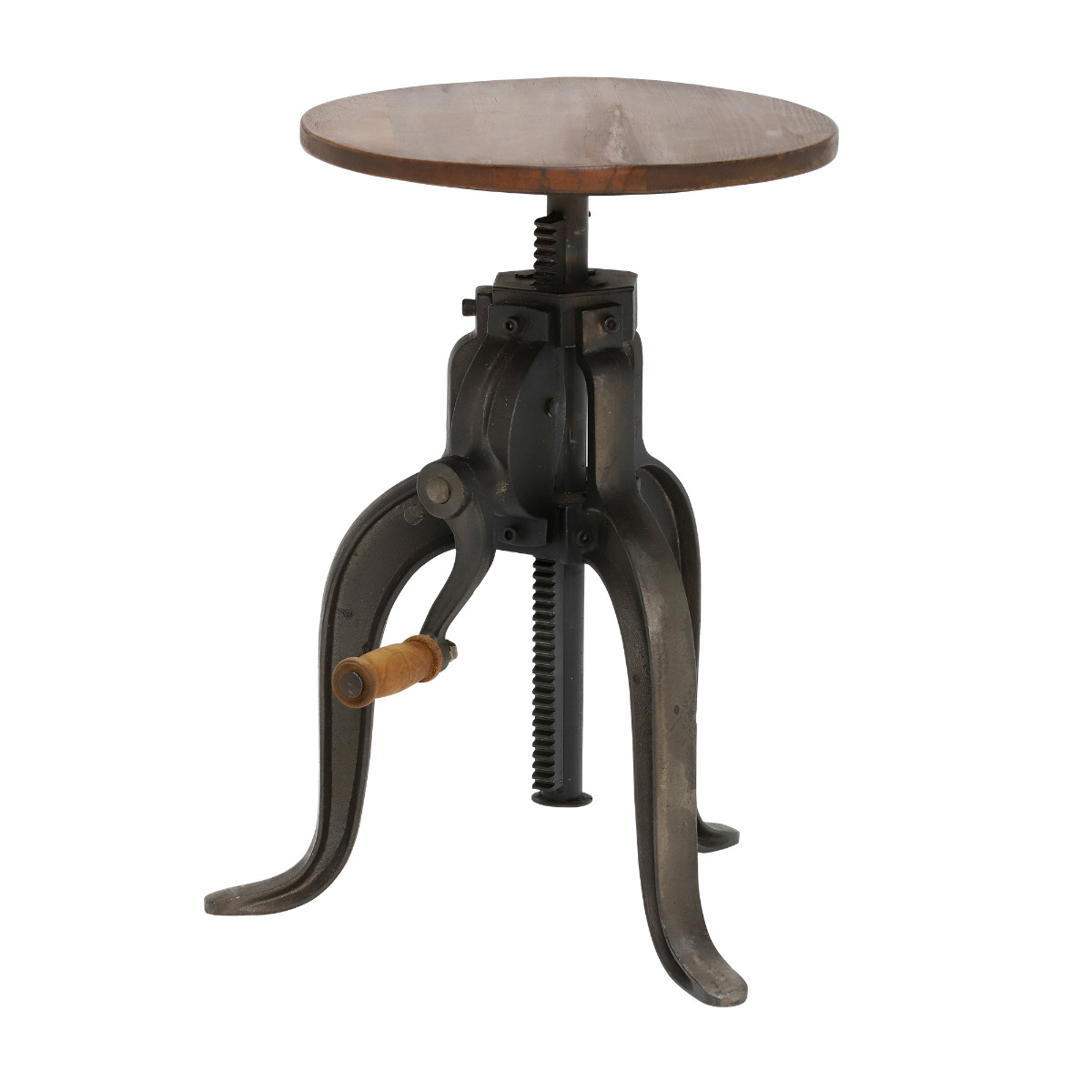 Little Tree Furniture Hyatt Jack Stool, Dark Finish