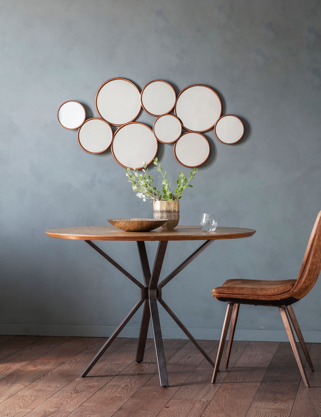 Gallery Direct Kempsford Extra Large Wall Mirror Copper