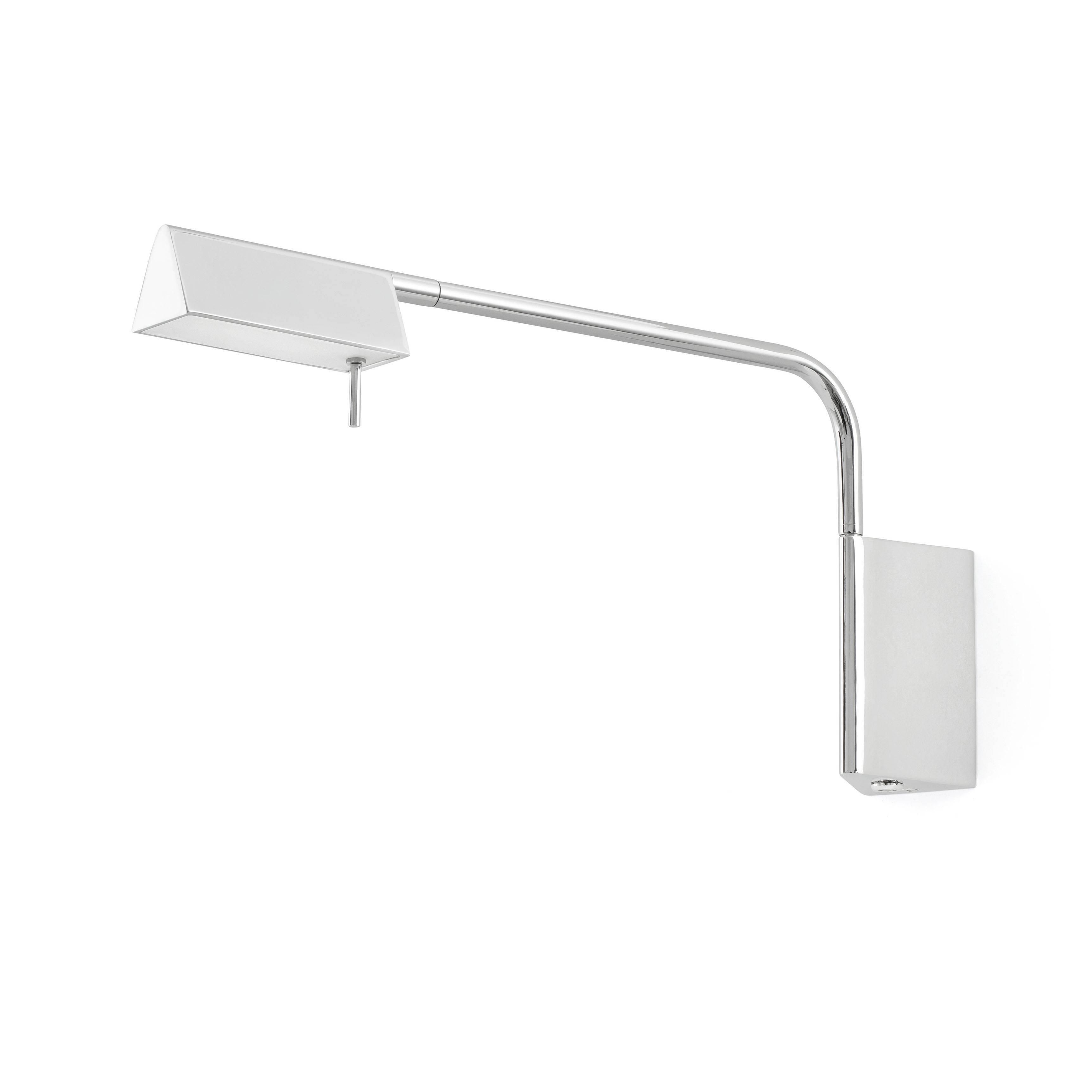 Netlighting Academy LED Indoor Wall Lamp Chrome in Grey