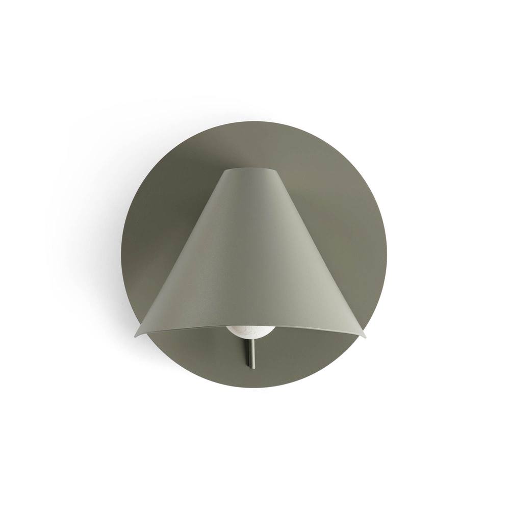 Netlighting Noon Reading Wall Light Moss grey Moss grey Shade E27