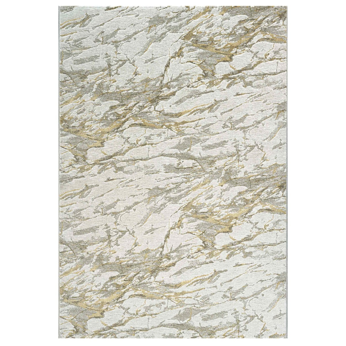 Tarine Ochre 160X230cm Rug, Square, Yellow Polypropylene | W160cm | Barker & Stonehouse