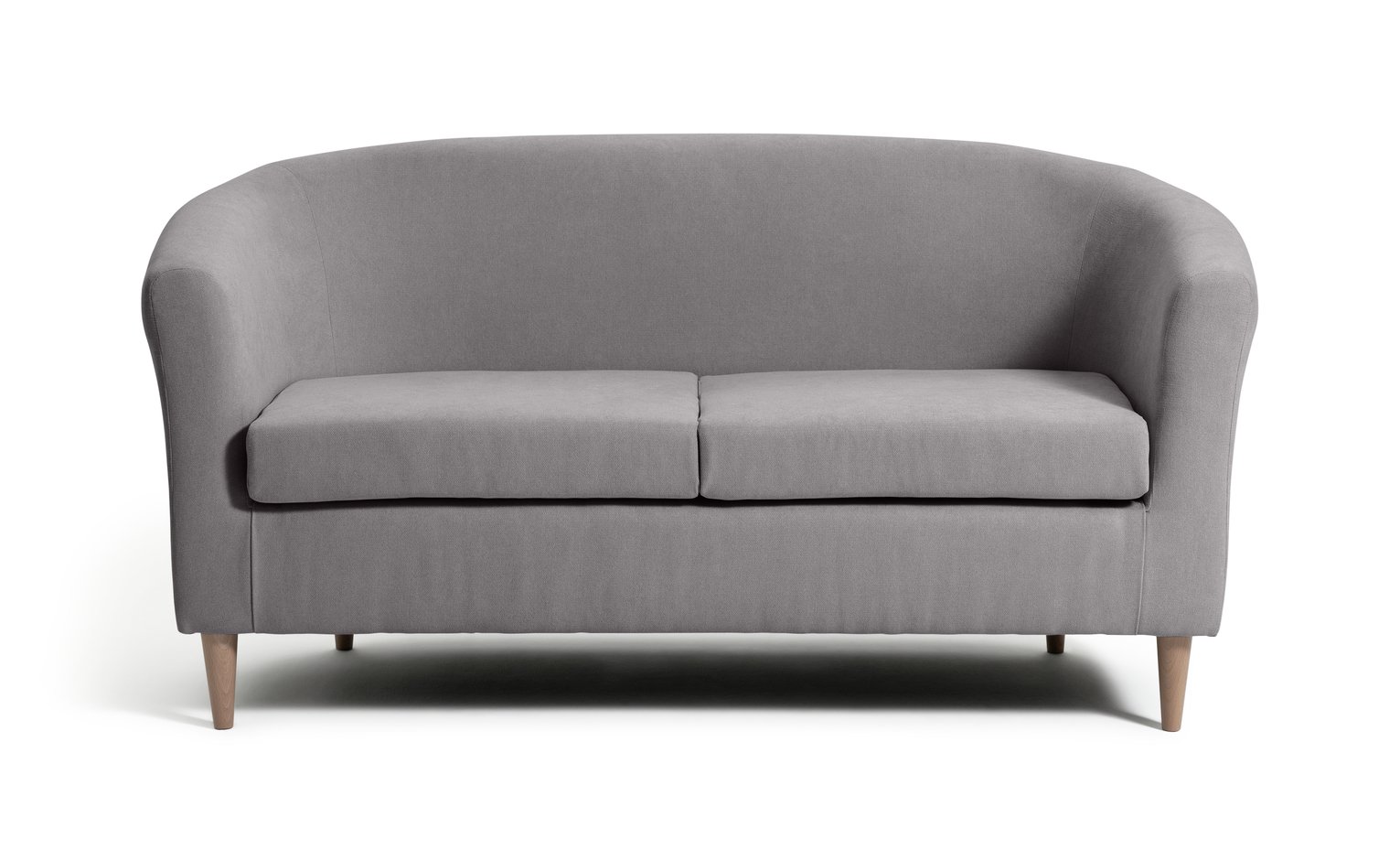 Habitat 2 Seater Fabric Tub Sofa - Grey