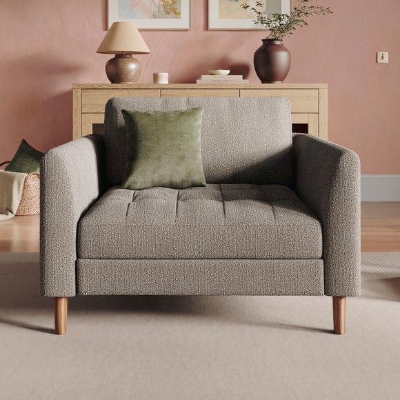 Max Multi Yarn Boucle Snuggle Chair