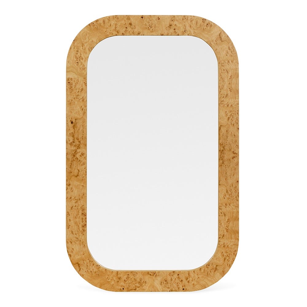 Heal's Burl Wall Mirror 2