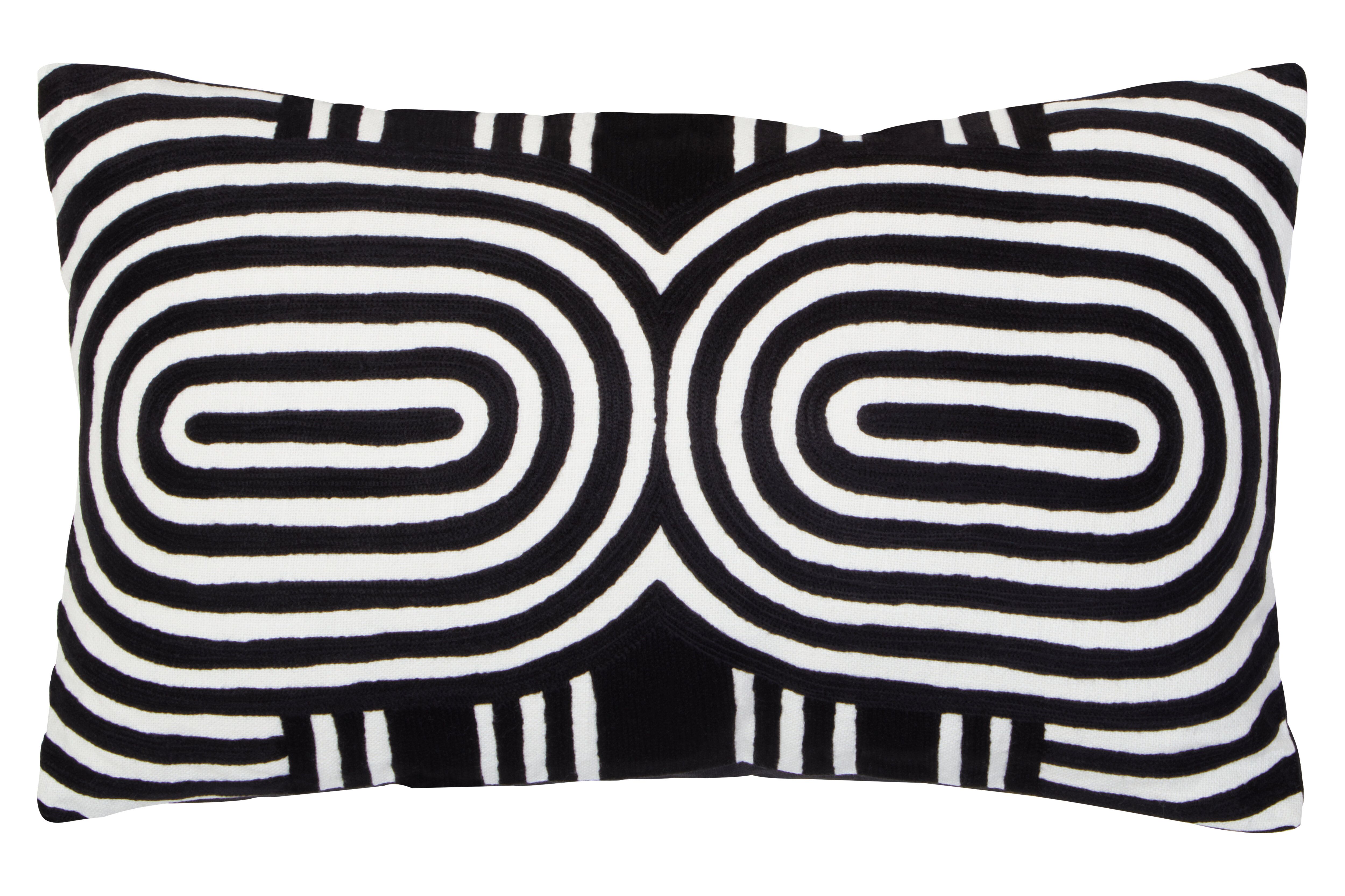 Orsina Bosie Ozella Black & White Cushion