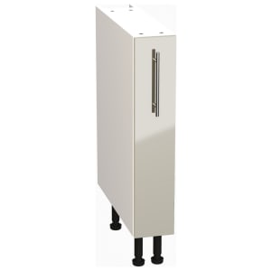 Wickes Orlando Gloss Stone 150mm Pull Out Base Unit