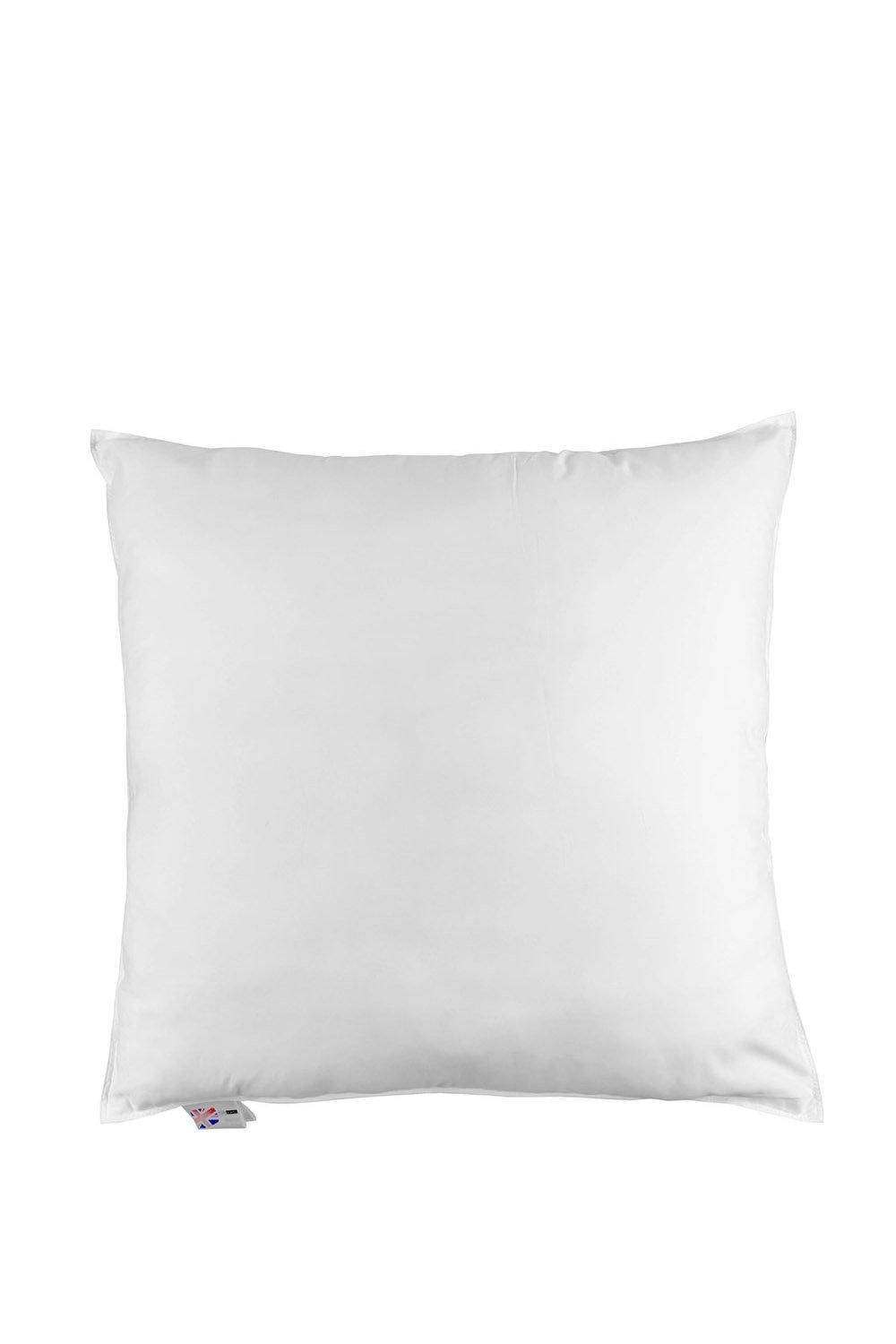 Homescapes Duck Feather Euro Continental Square Pillow Pair - 80cm x 80cm in White