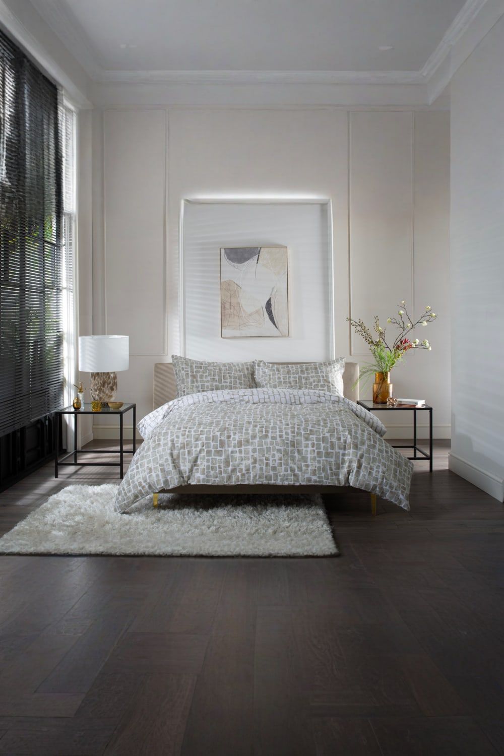 The Lyndon Company Cotton Duvet Cover Set Tulle in Natural