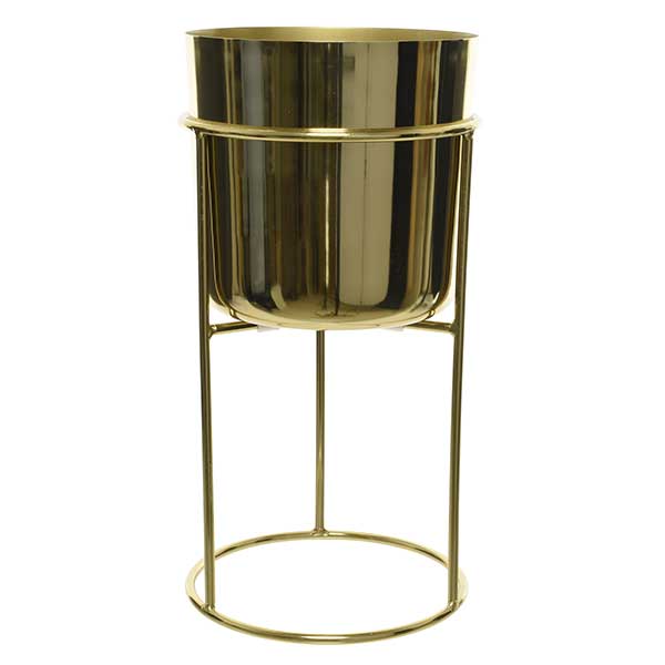 Gold Plant Stand