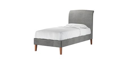 Thea Single Bed in Gull Slubby Cotton - sofa.com