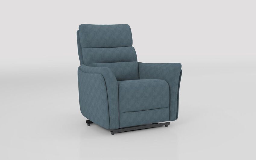 Blue Fabric Cleveley Armchair