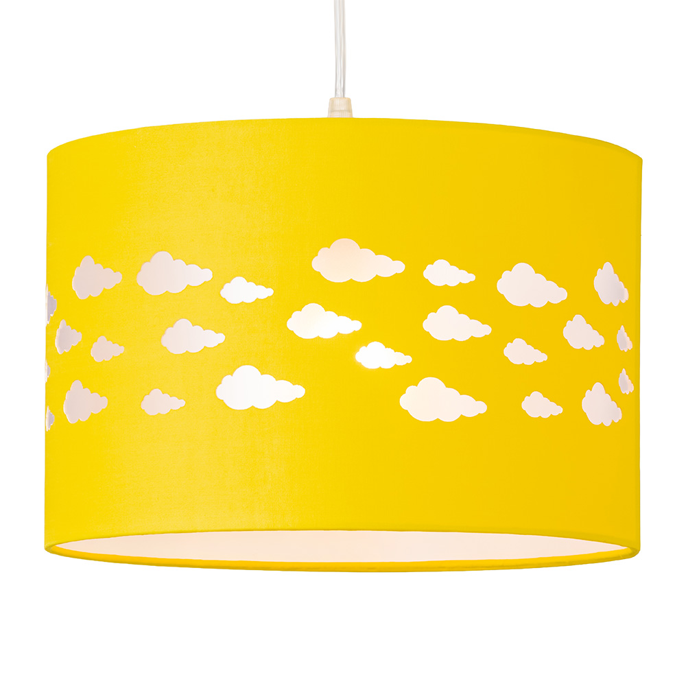 Glow Clouds Easy Fit Light Shade, Ochre
