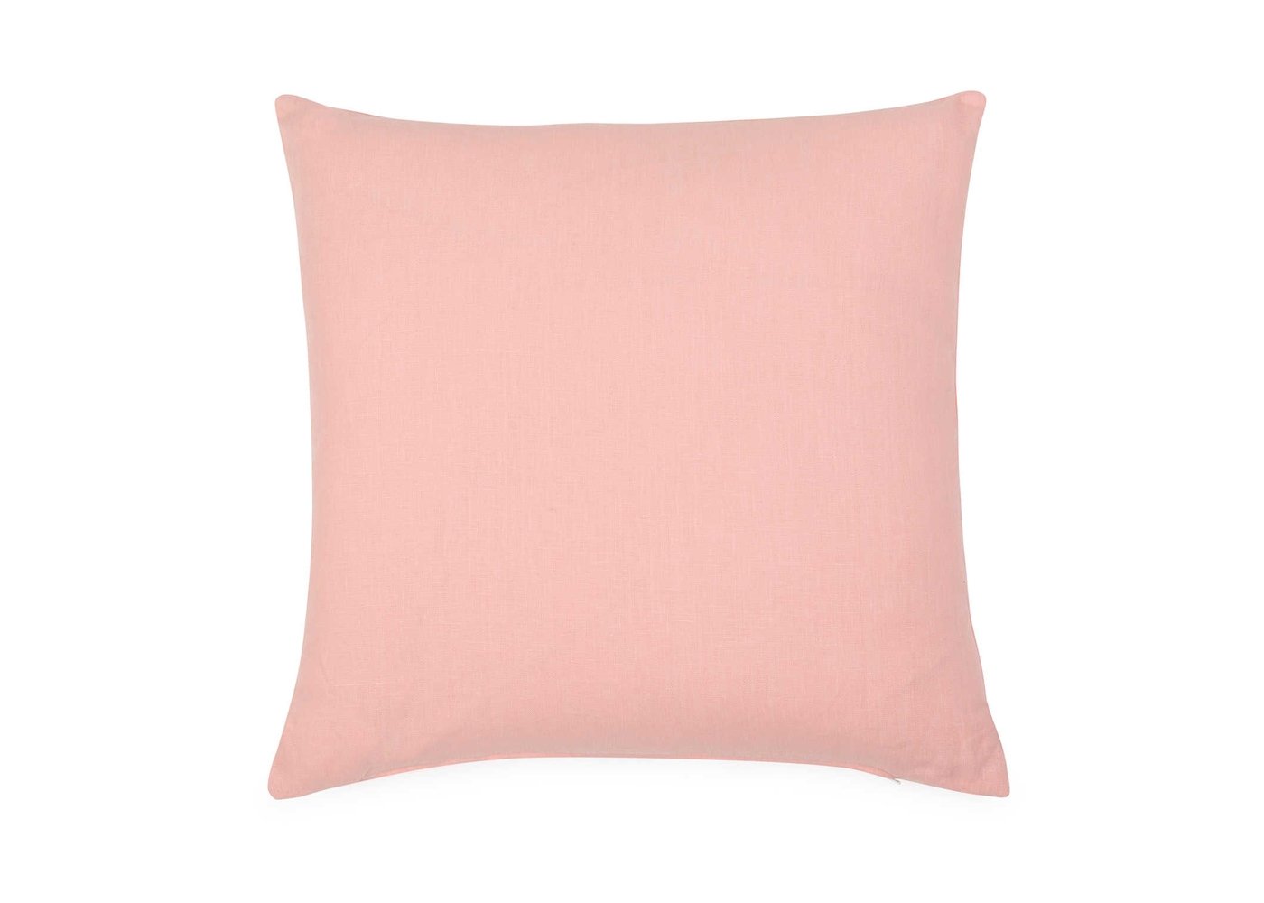 Heal's Linen Cushion Peach 60 x 60cm