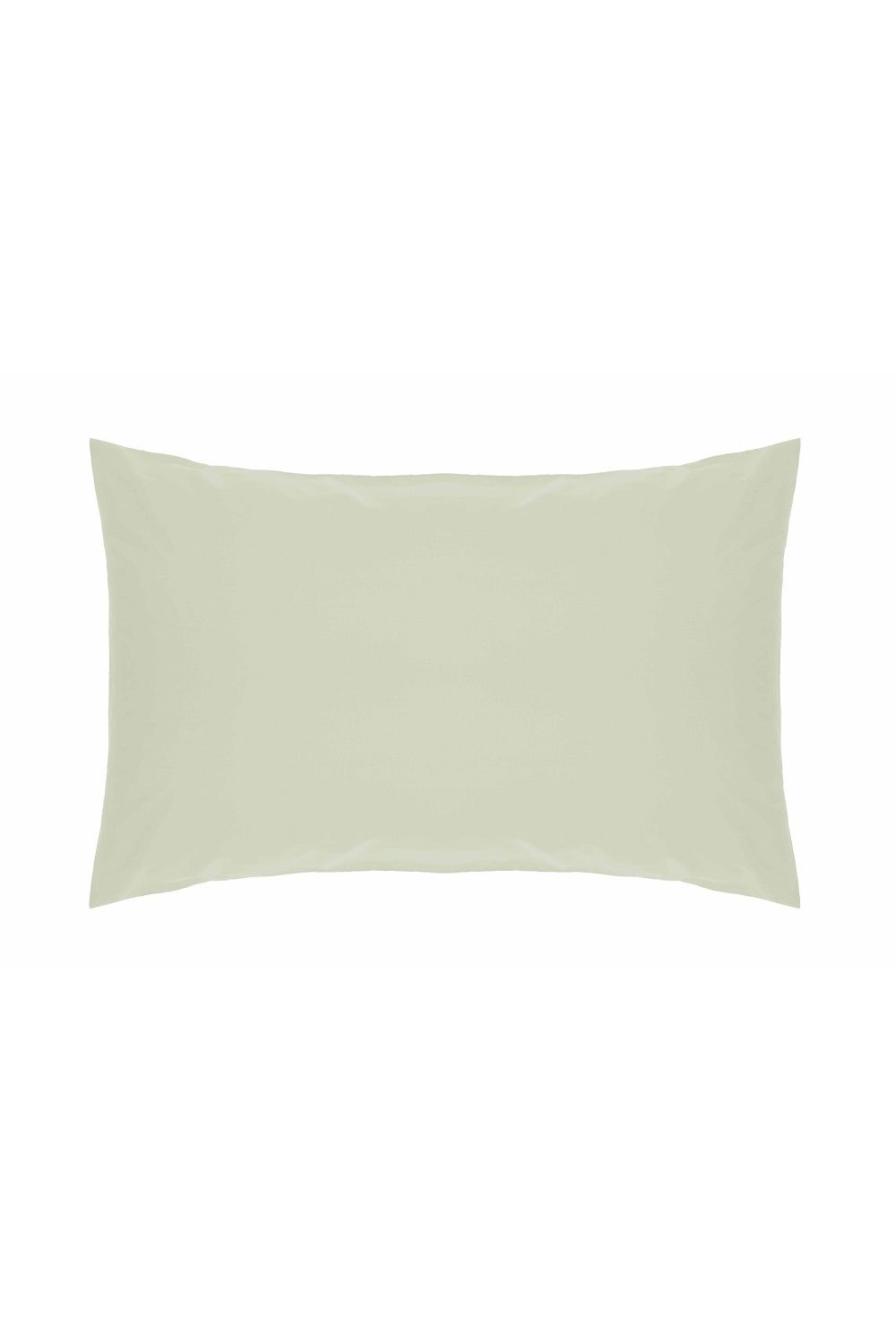 Belledorm Easy Care 200 Thread Count Cotton Polyester Percale Housewife Pillowcase in Pale Green