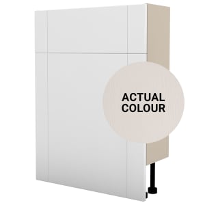 Duarti By Calypso Highwood 600mm Floor Reaching Slimline Toilet Unit - Taupe