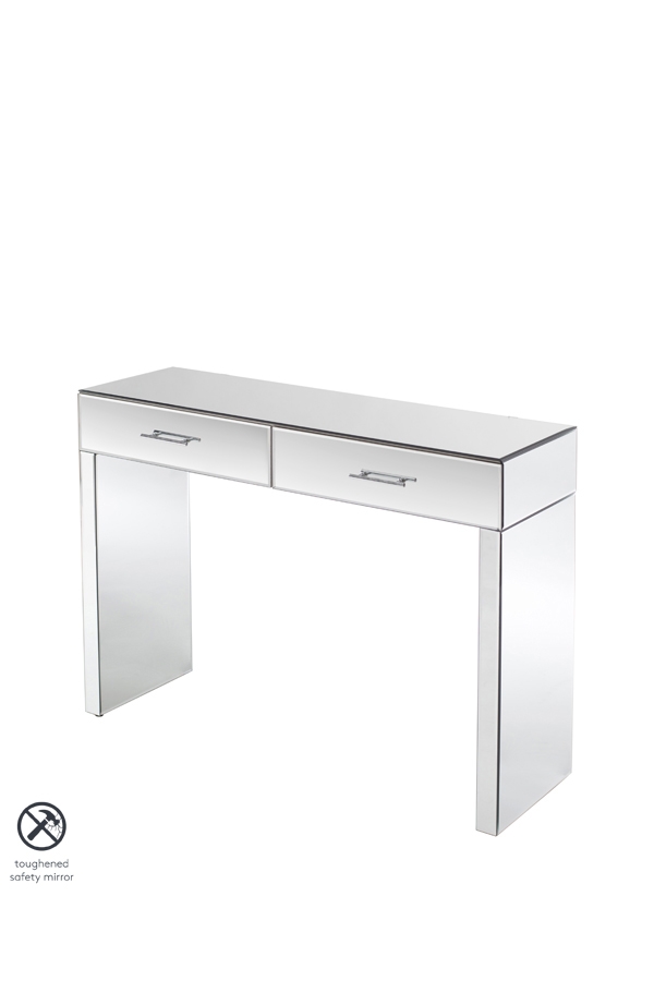 Harper Console Table – Silver Details