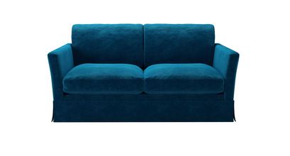 Otto 2 Seat Sofabed in Scuba Smart Velvet - sofa.com